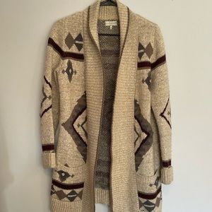 Lucky Brand Aztec Cardigan